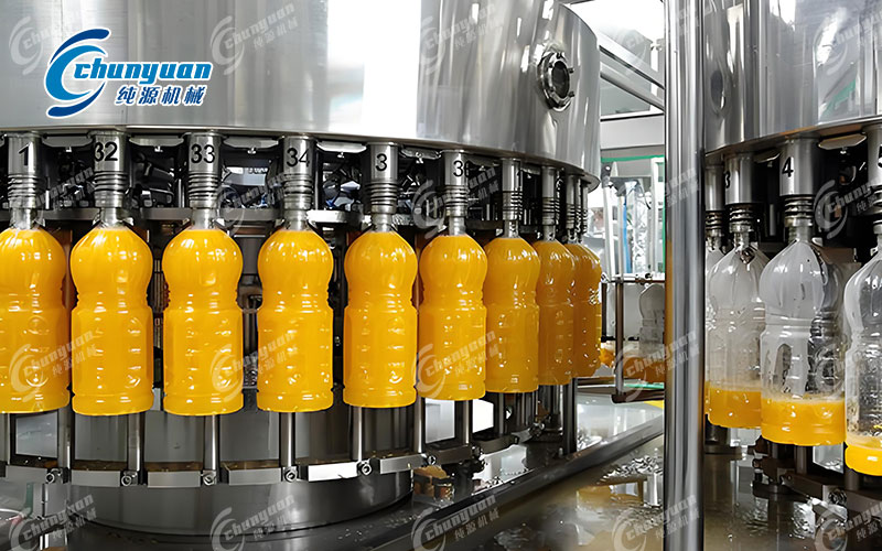 高效全自動果汁灌裝機-3 高效全自動果汁灌裝機-3