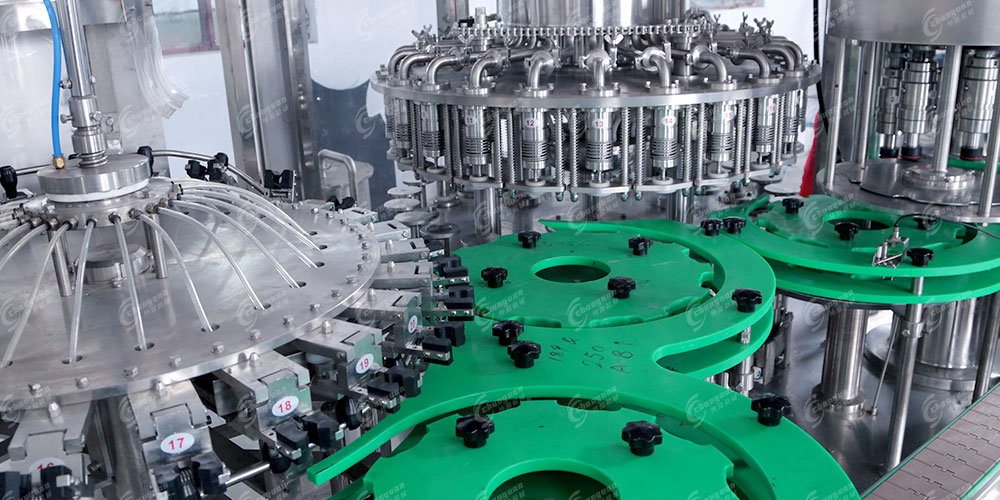 RCGF32-24-8玻璃瓶果汁灌裝機(jī)-5 RCGF32-24-8玻璃瓶果汁灌裝機(jī)-5